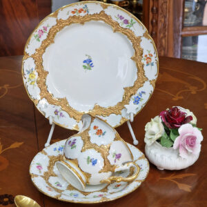 meissen tea set