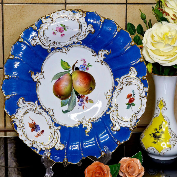 meissen decorative plate