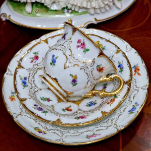 meissen cup and saucer