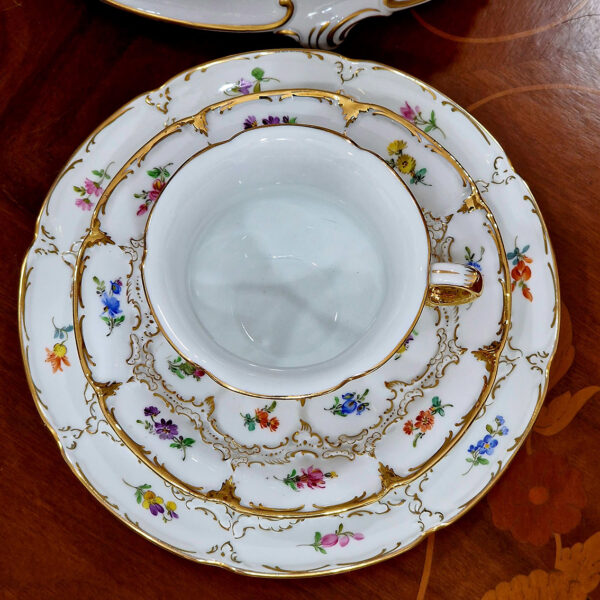 meissen cup and saucer