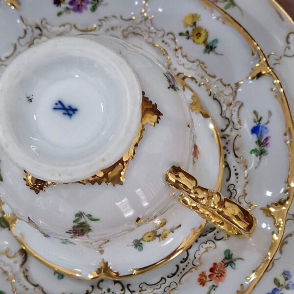 meissen cup and saucer